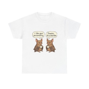 Funny Bats Personality Disorder Graphic T-Shirt