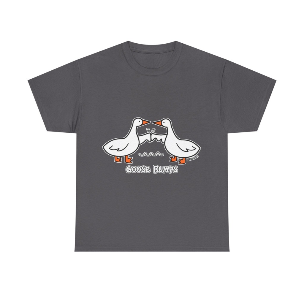 Goose Bumps Geese Graphic T-Shirt