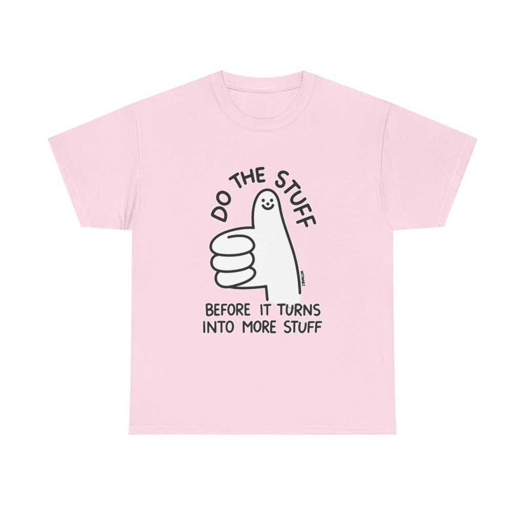 Smiley Thumbs-Up 'Do The Stuff' Graphic T-Shirt