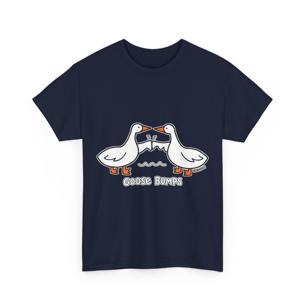 Goose Bumps Geese Graphic T-Shirt