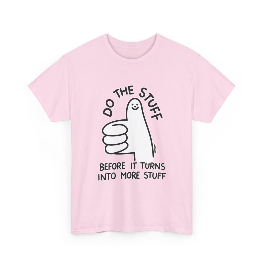 Smiley Thumbs-Up 'Do The Stuff' Graphic T-Shirt