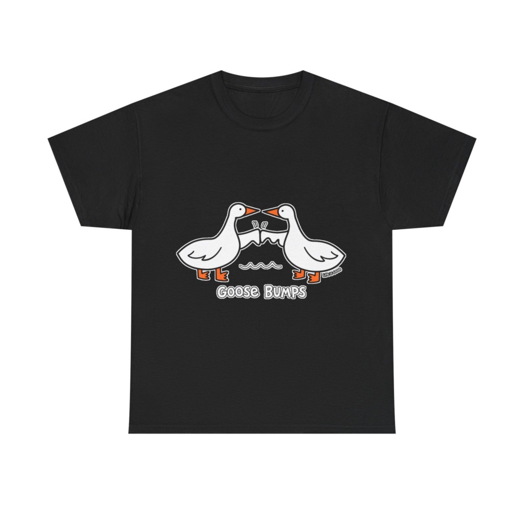 Goose Bumps Geese Graphic T-Shirt