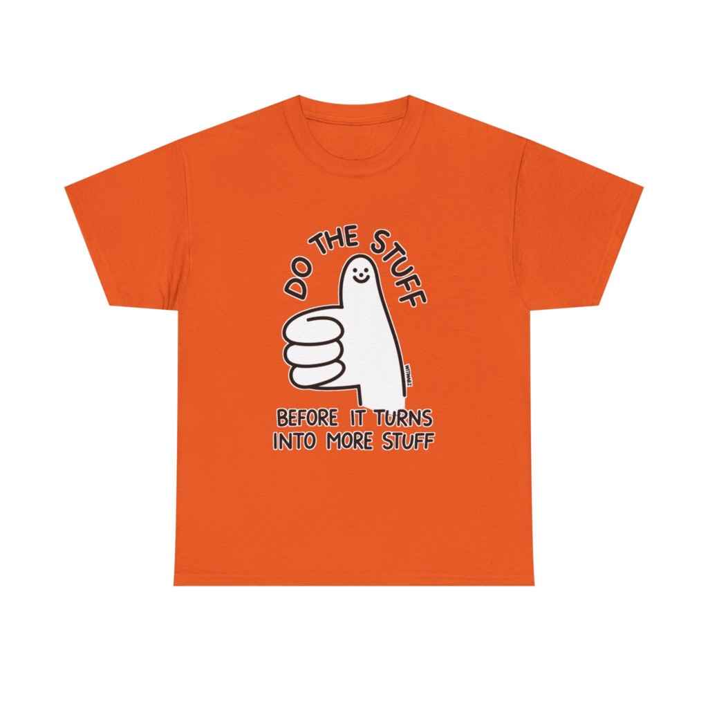 Smiley Thumbs-Up 'Do The Stuff' Graphic T-Shirt