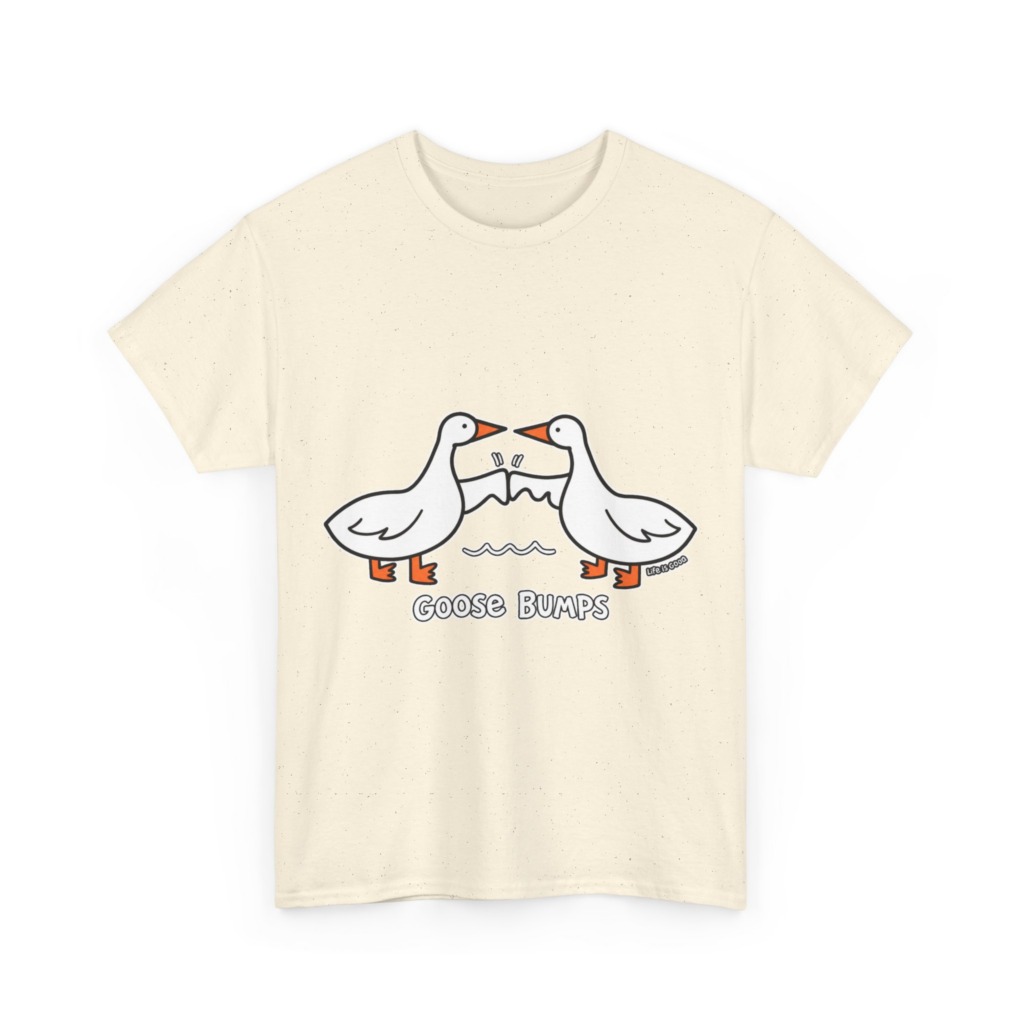 Goose Bumps Geese Graphic T-Shirt