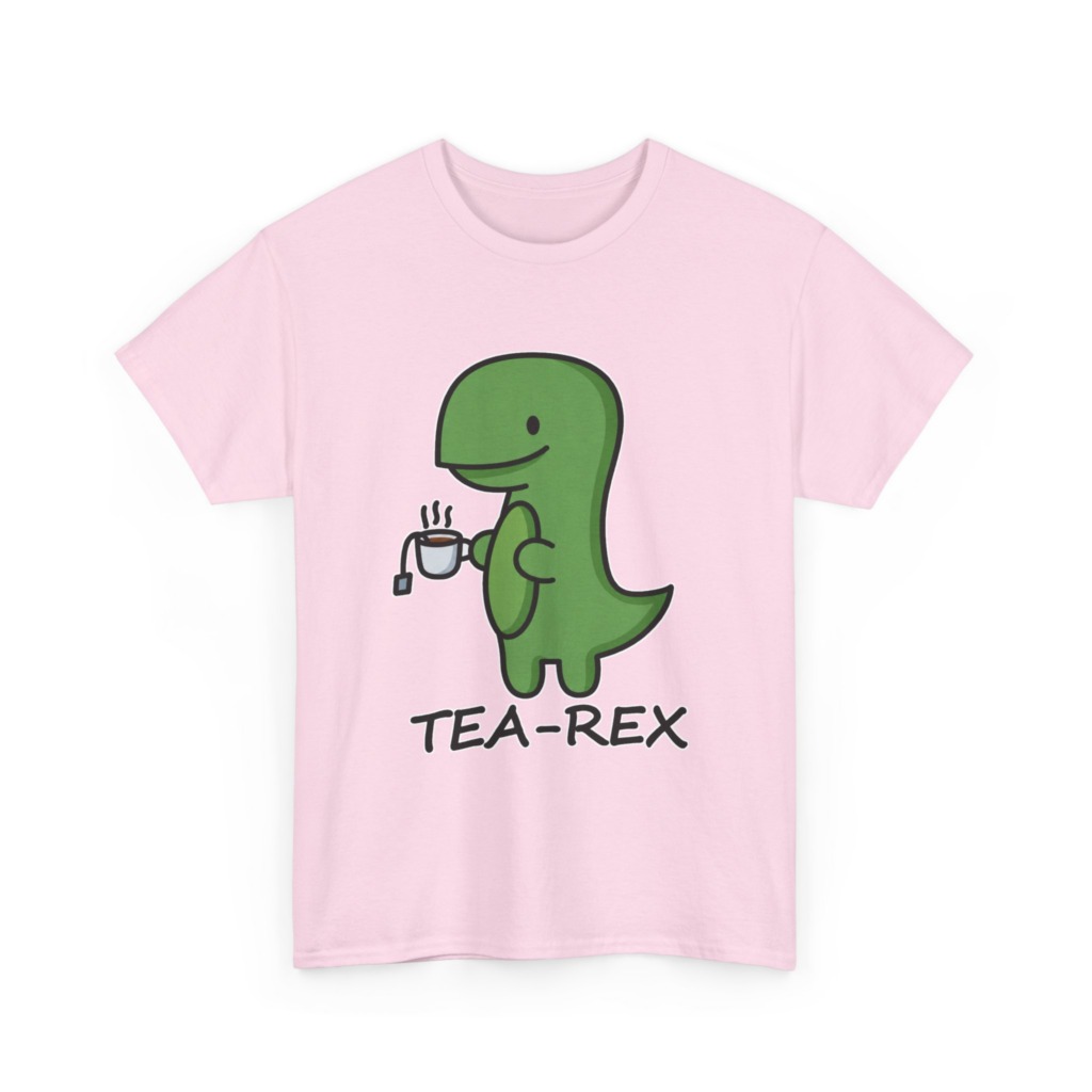 T-Shirt: Cute Tea-Rex Dinosaur Graphic Print