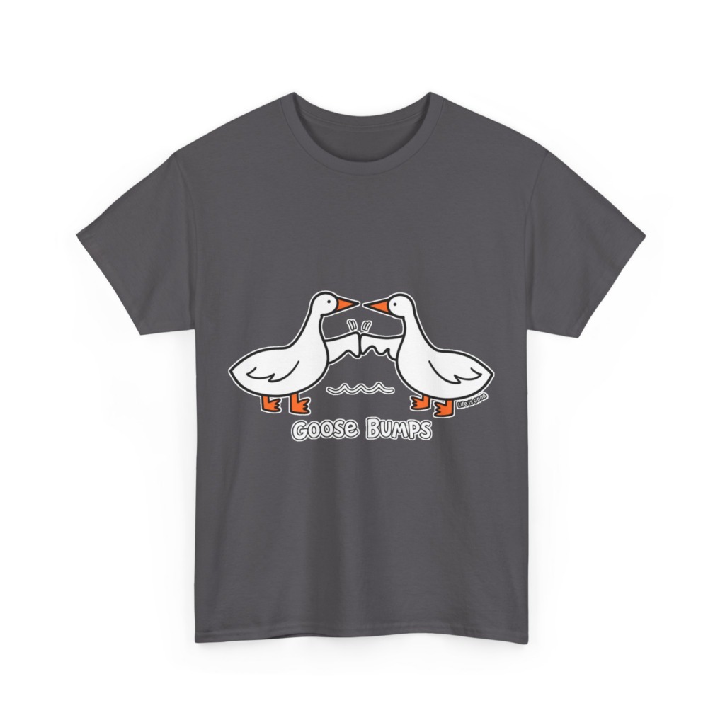 Goose Bumps Geese Graphic T-Shirt
