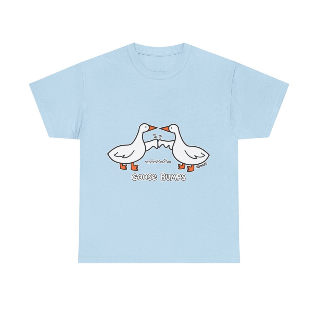 Goose Bumps Geese Graphic T-Shirt