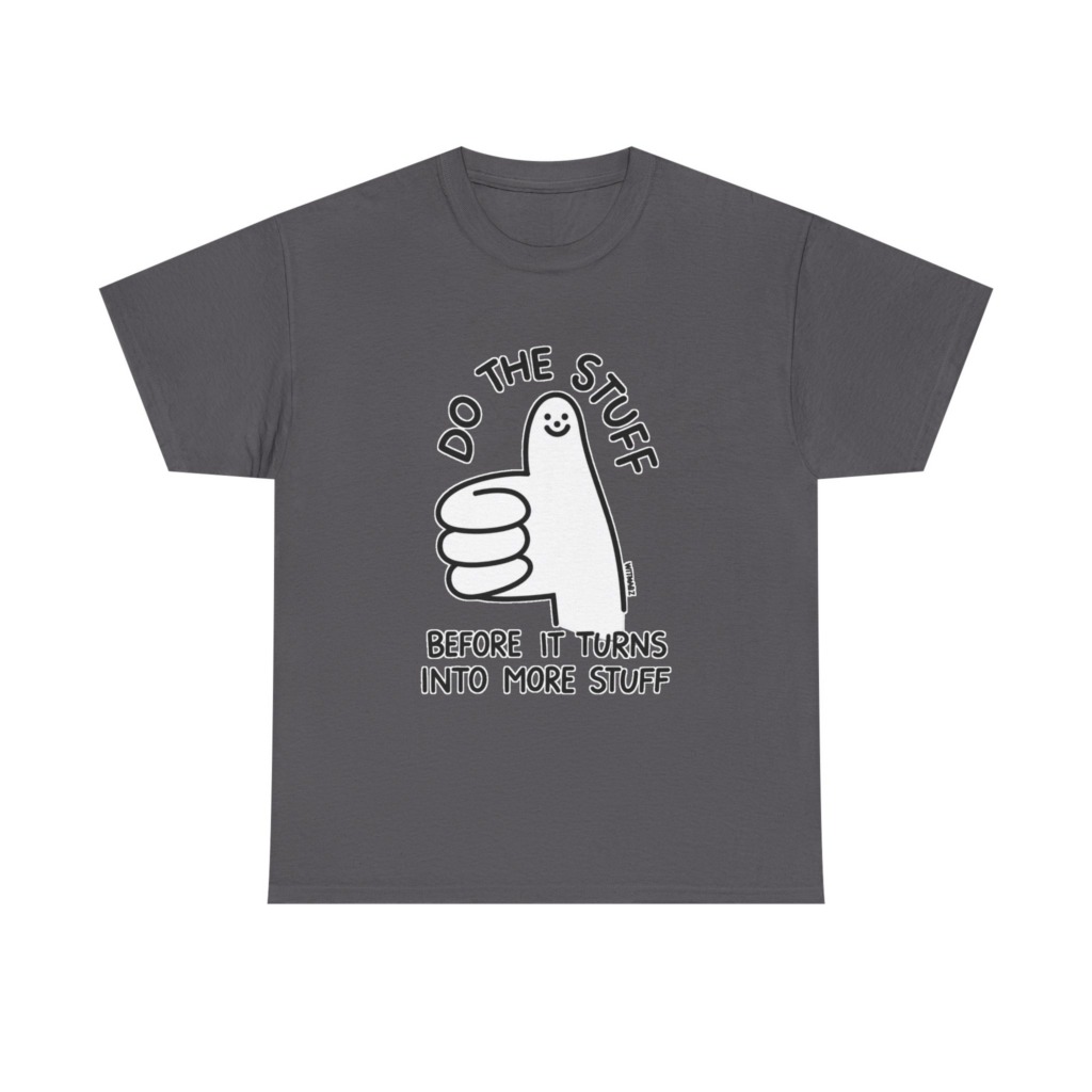 Smiley Thumbs-Up 'Do The Stuff' Graphic T-Shirt