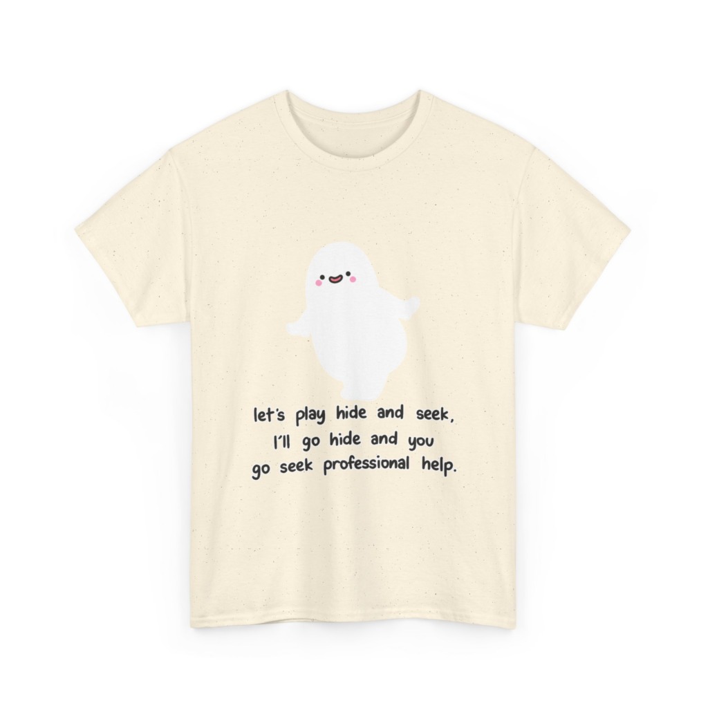 Sarcastic Ghost 'Hide & Seek' Graphic Tee