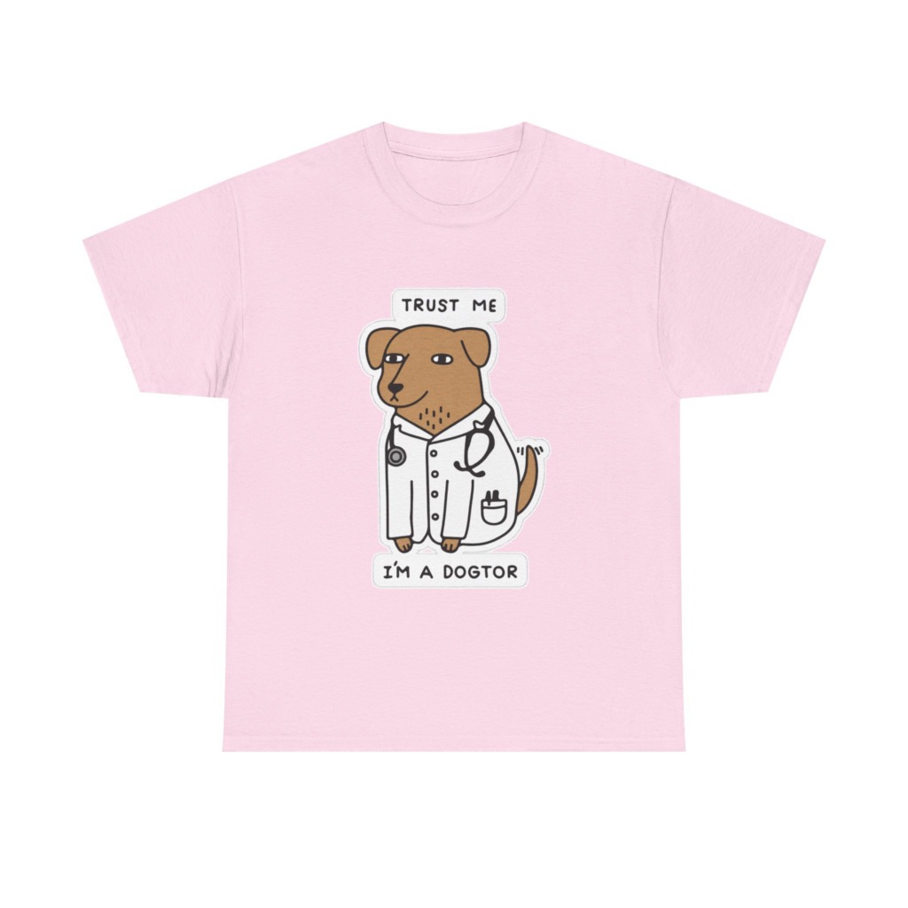 Trust Me I'm a Dogtor Cartoon Graphic Tee