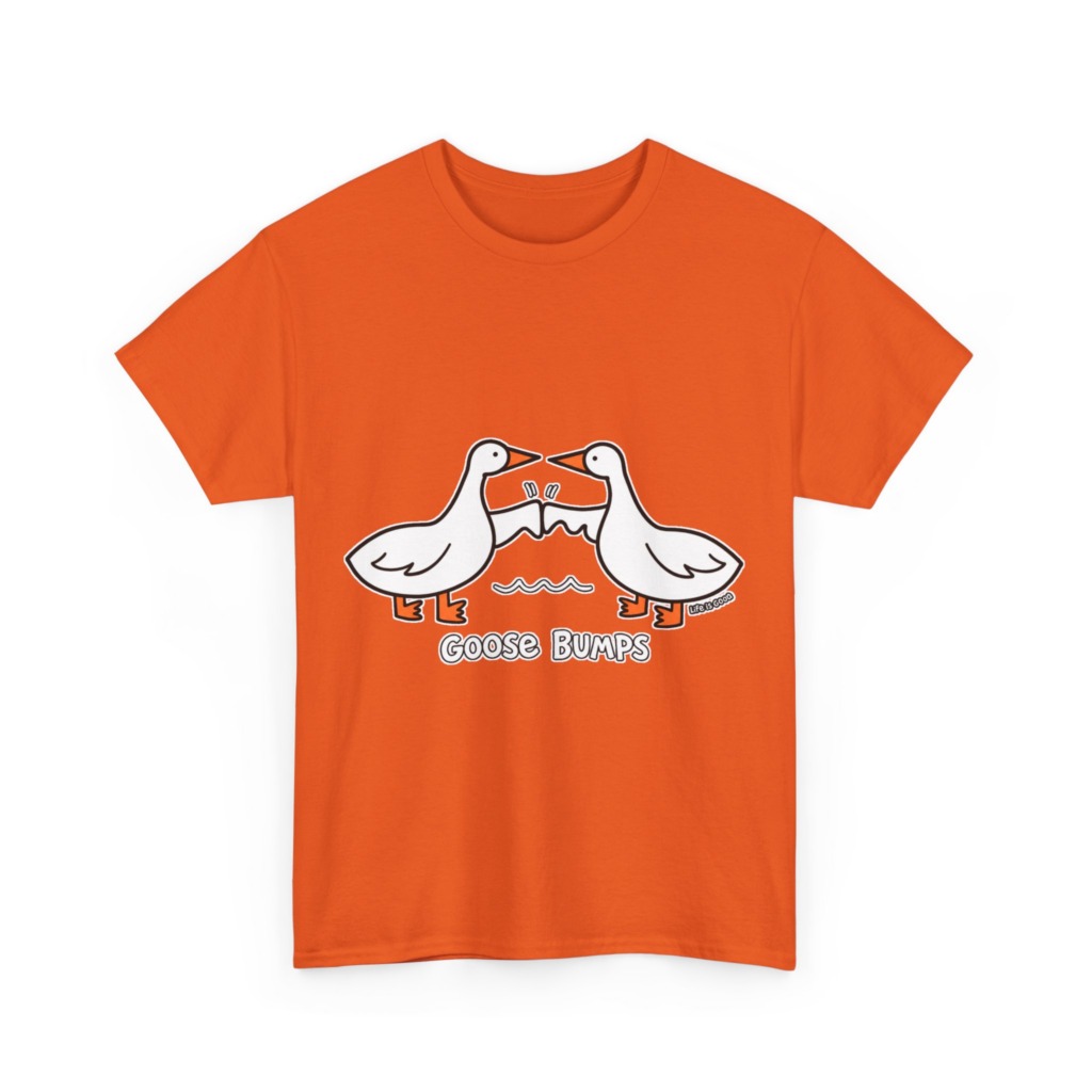 Goose Bumps Geese Graphic T-Shirt