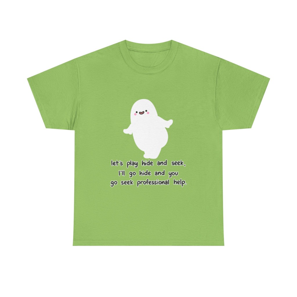 Sarcastic Ghost 'Hide & Seek' Graphic Tee