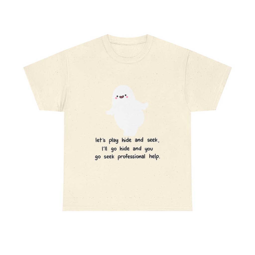 Sarcastic Ghost 'Hide & Seek' Graphic Tee