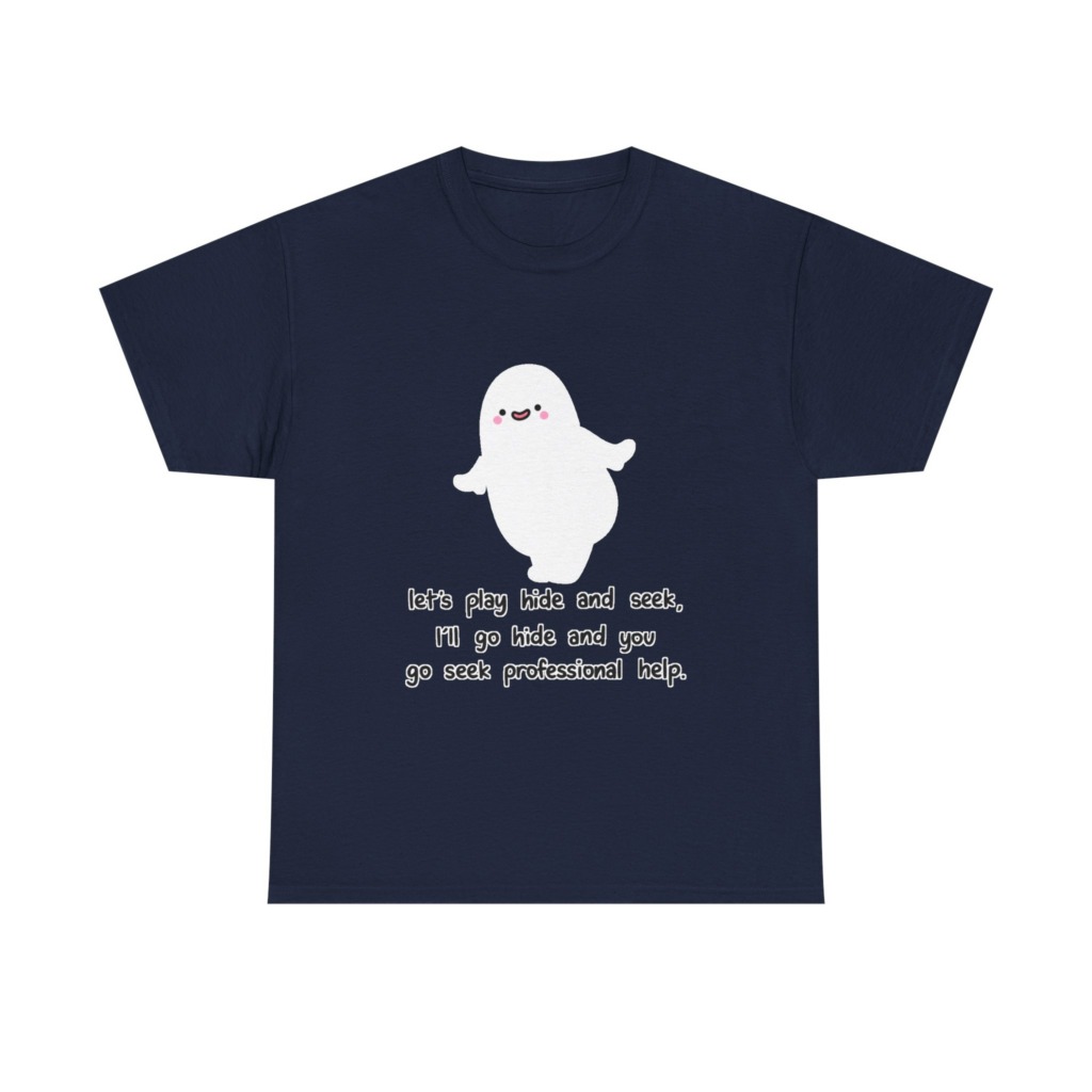 Sarcastic Ghost 'Hide & Seek' Graphic Tee