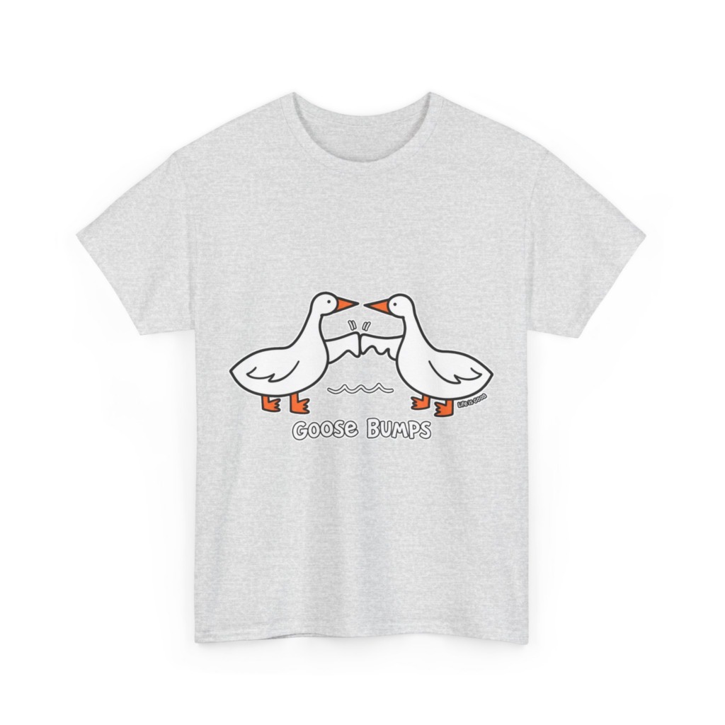 Goose Bumps Geese Graphic T-Shirt