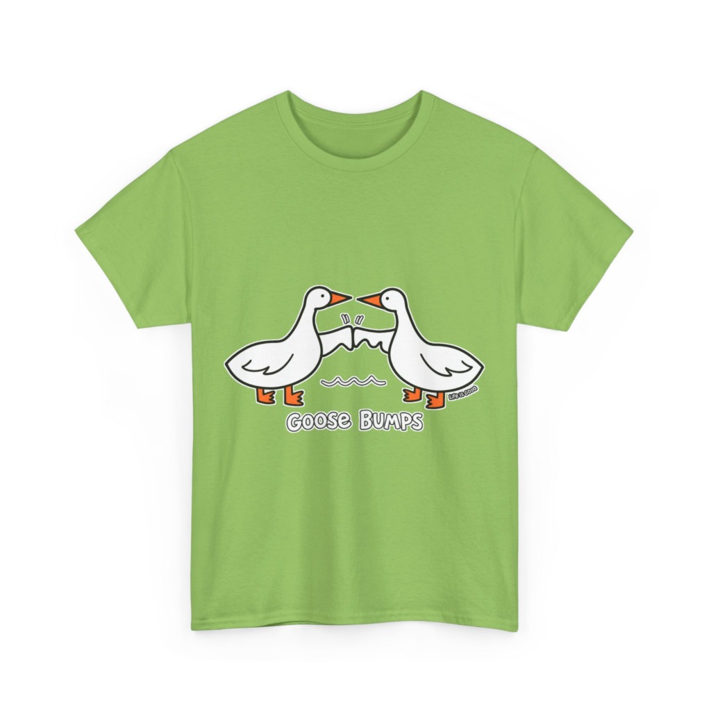 Goose Bumps Geese Graphic T-Shirt