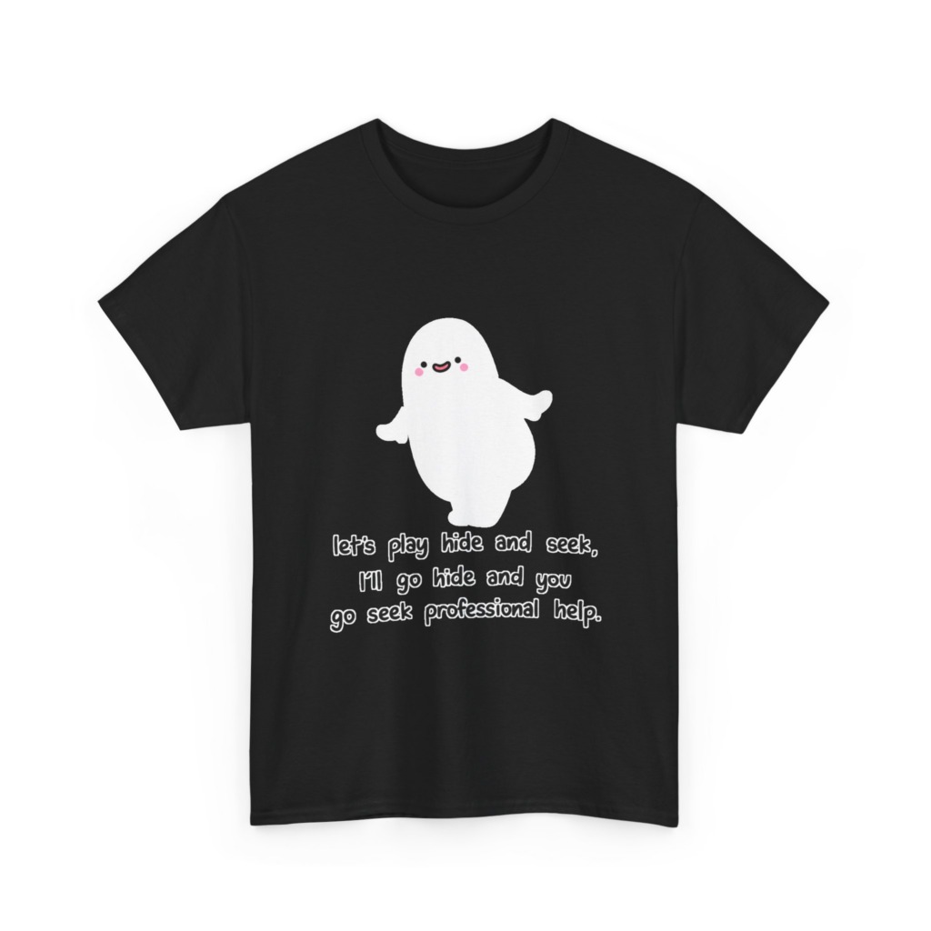 Sarcastic Ghost 'Hide & Seek' Graphic Tee