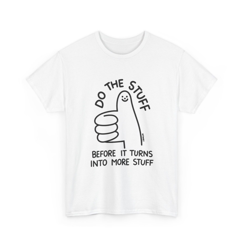 Smiley Thumbs-Up 'Do The Stuff' Graphic T-Shirt