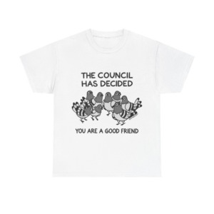 White Pigeon Council 'Good Friend' Graphic T-Shirt