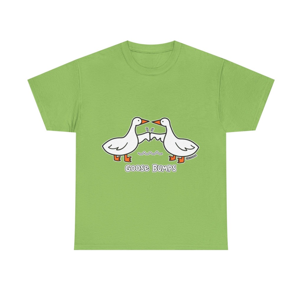 Goose Bumps Geese Graphic T-Shirt