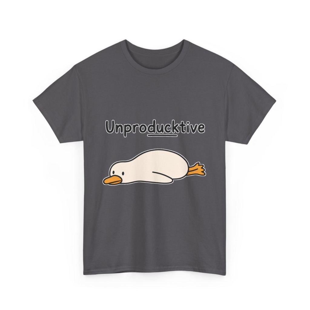 Unproducktive Duck Graphic T-Shirt