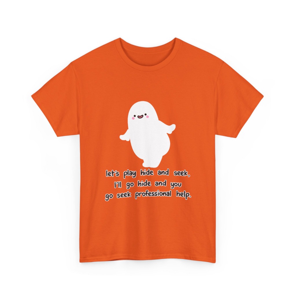 Sarcastic Ghost 'Hide & Seek' Graphic Tee