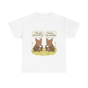 T-Shirt: Funny Bats Personality Disorder Coffee Dialogue