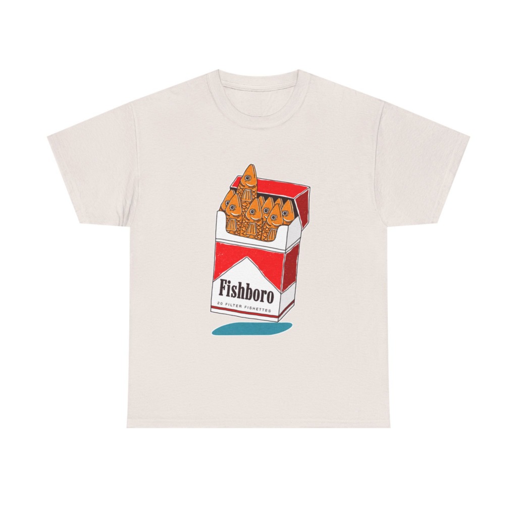 Graphic T-Shirt: Fishboro Pack with Fishettes Design