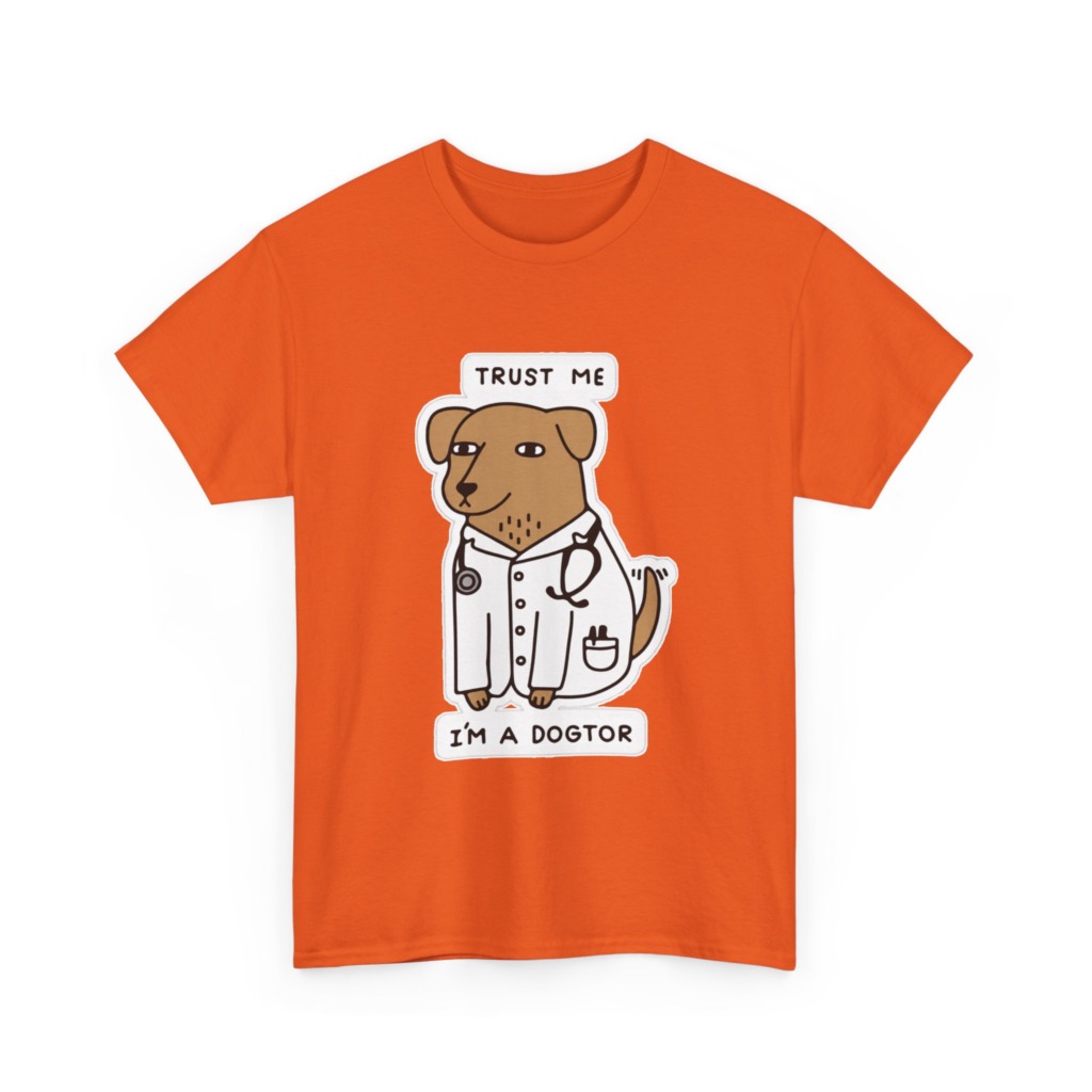 Trust Me I'm a Dogtor Cartoon Graphic Tee