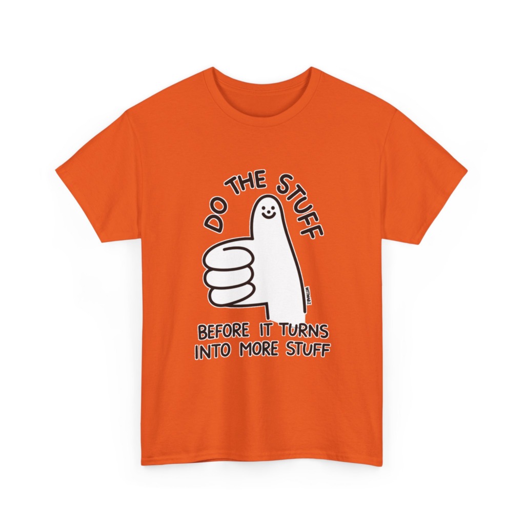 Smiley Thumbs-Up 'Do The Stuff' Graphic T-Shirt