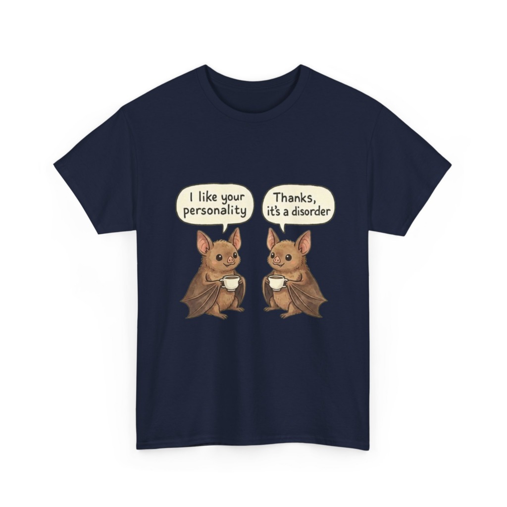 T-Shirt: Bats with Coffee Personality Disorder