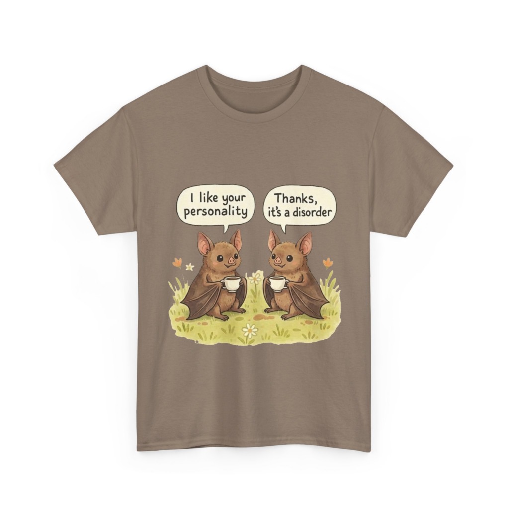 T-Shirt: Bats Personality Disorder Coffee Quote