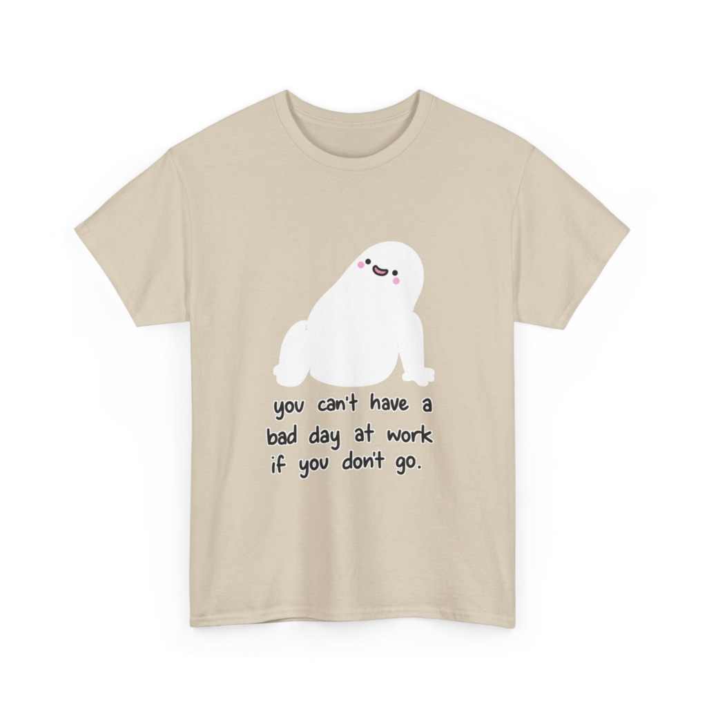 Ghost 'No Work Bad Day' Graphic Tee