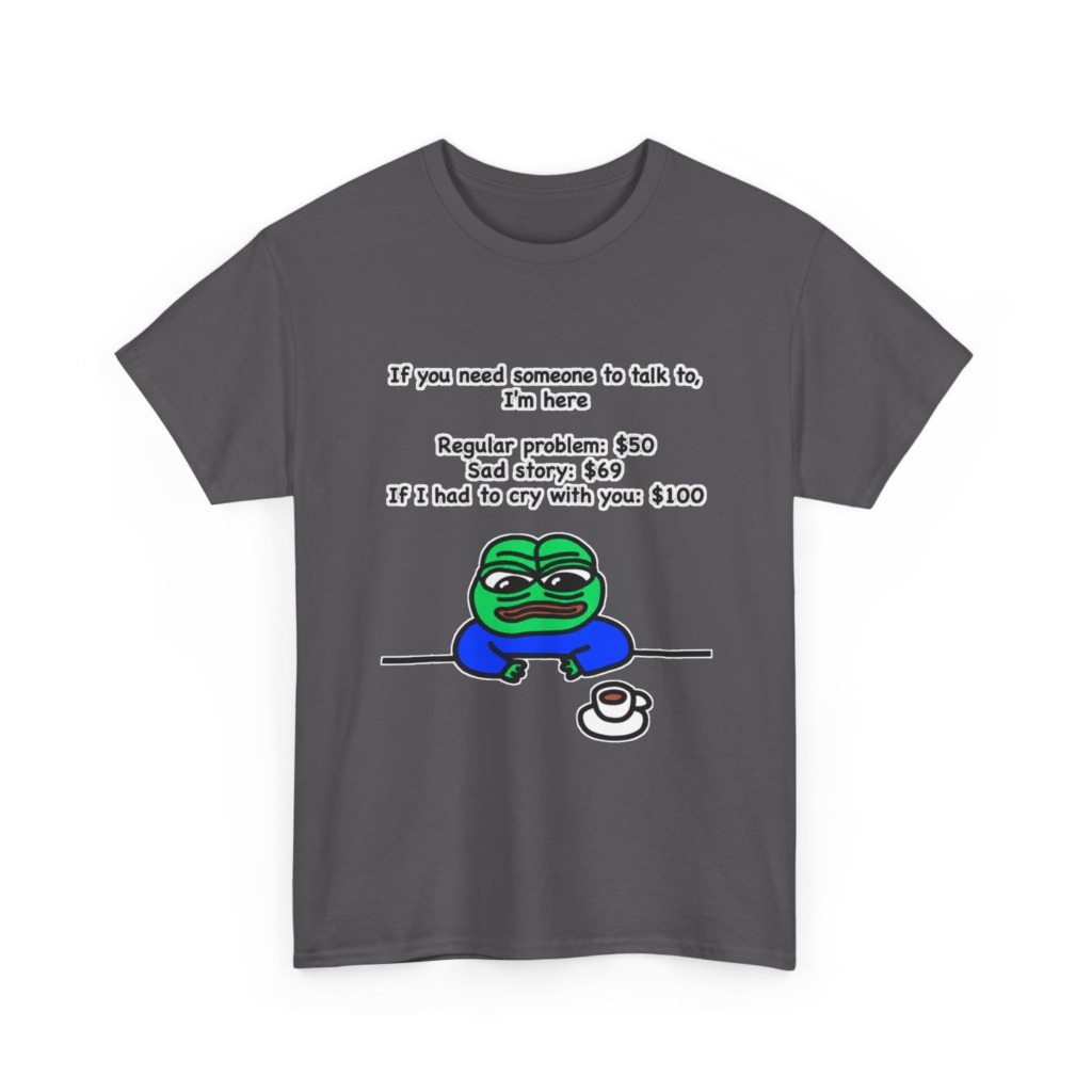 T-Shirt: Pepe the Frog Listener Meme