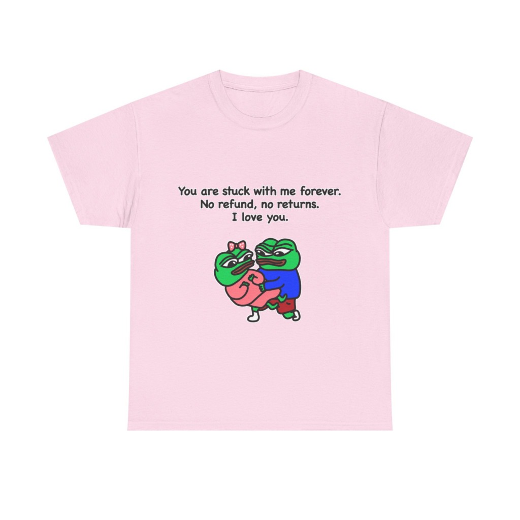 Forever Stuck Love Frogs Graphic Tee