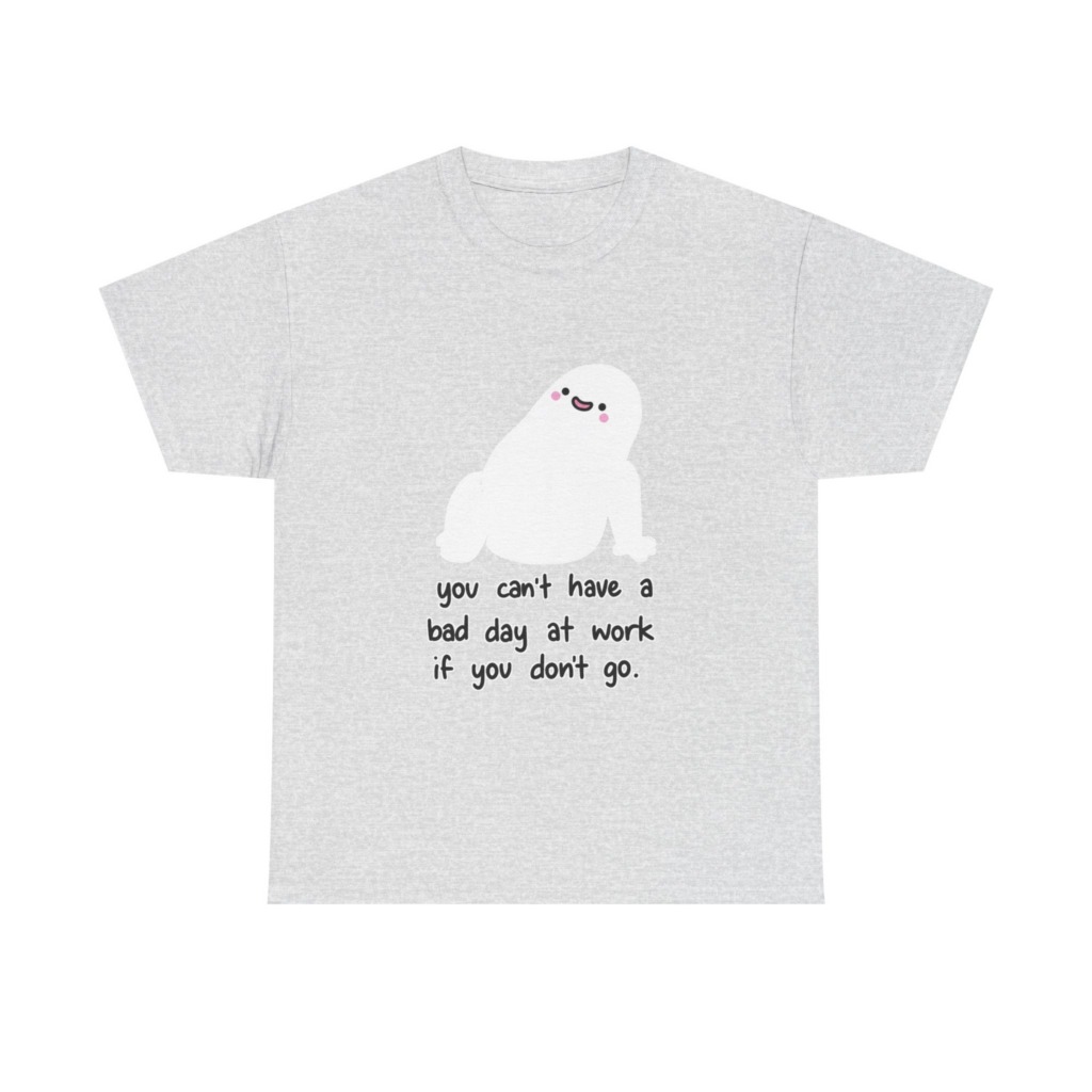 Ghost 'No Work Bad Day' Graphic Tee