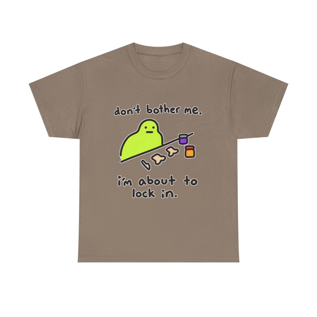 Lime Blob 'Lock In' Graphic T-Shirt