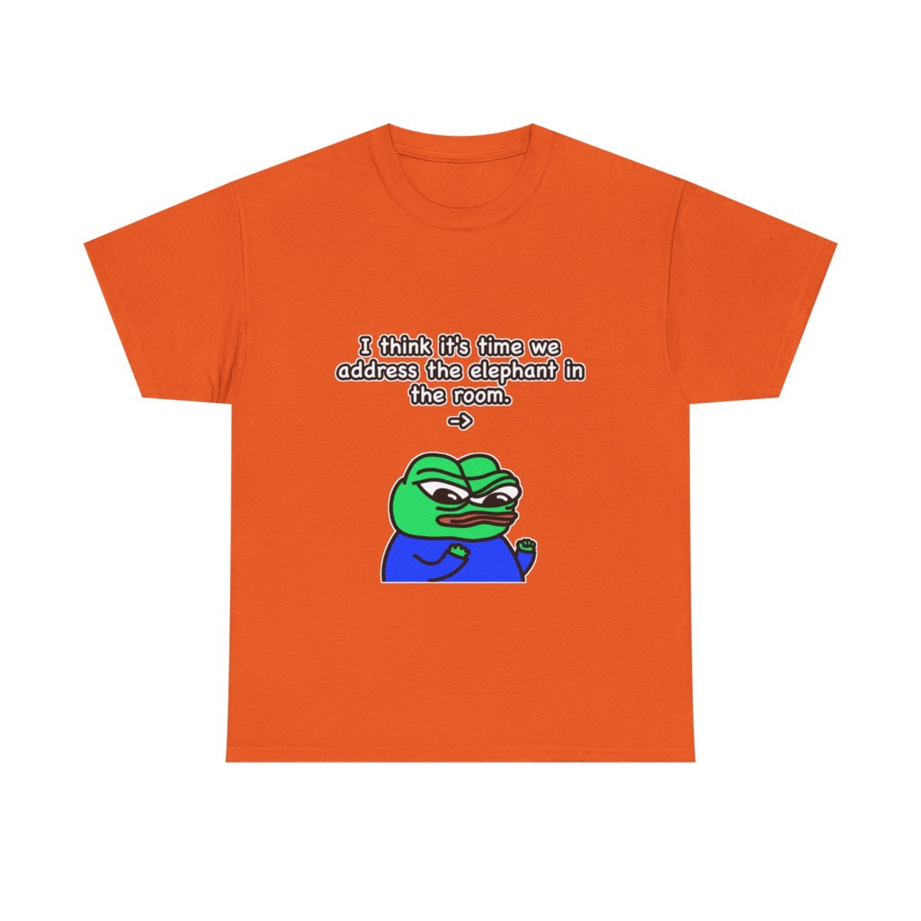Pepe Frog 'Elephant in the Room' T-Shirt
