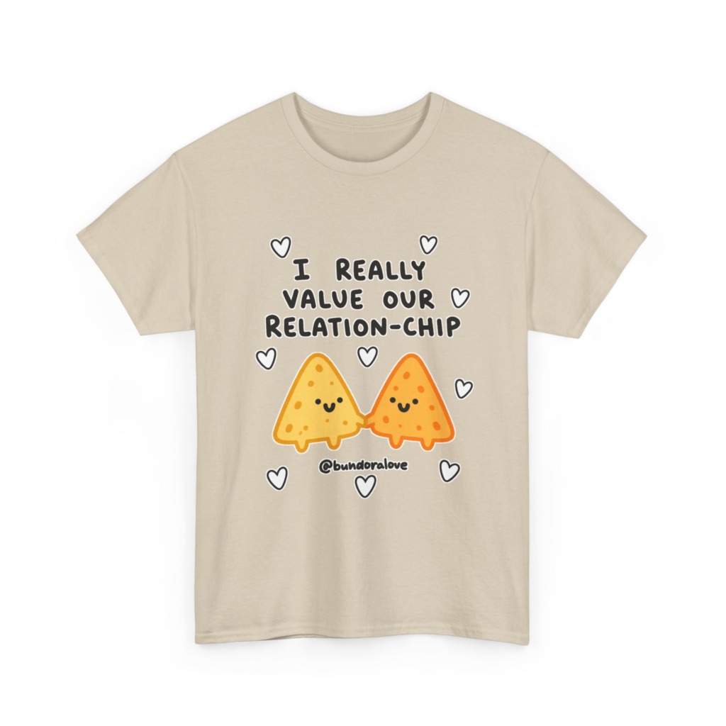 T-Shirt: Cute Nacho 'Relation-Chip' Graphic