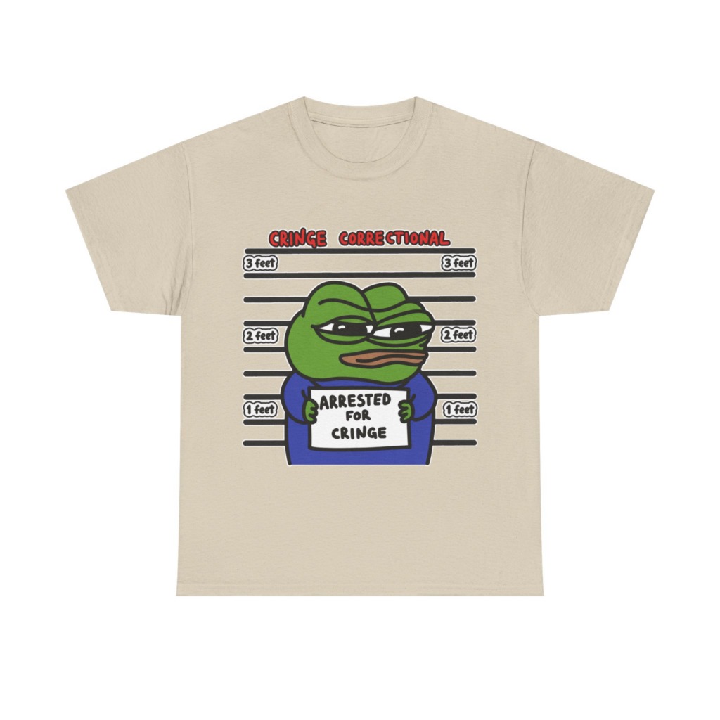 Pepe the Frog Cringe Correctional T-Shirt