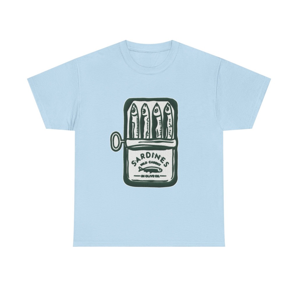 Embroidered Sardine Can Patch