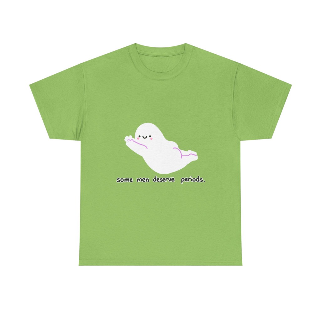 Ghost 'Some Men Deserve Periods' Statement T-Shirt