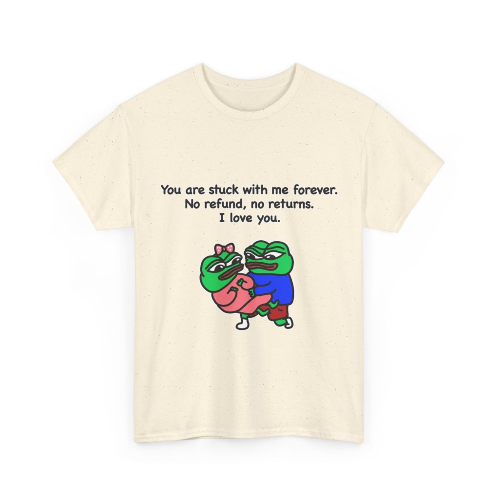 Forever Stuck Love Frogs Graphic Tee
