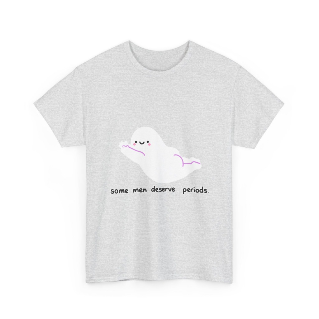Ghost 'Some Men Deserve Periods' Statement T-Shirt