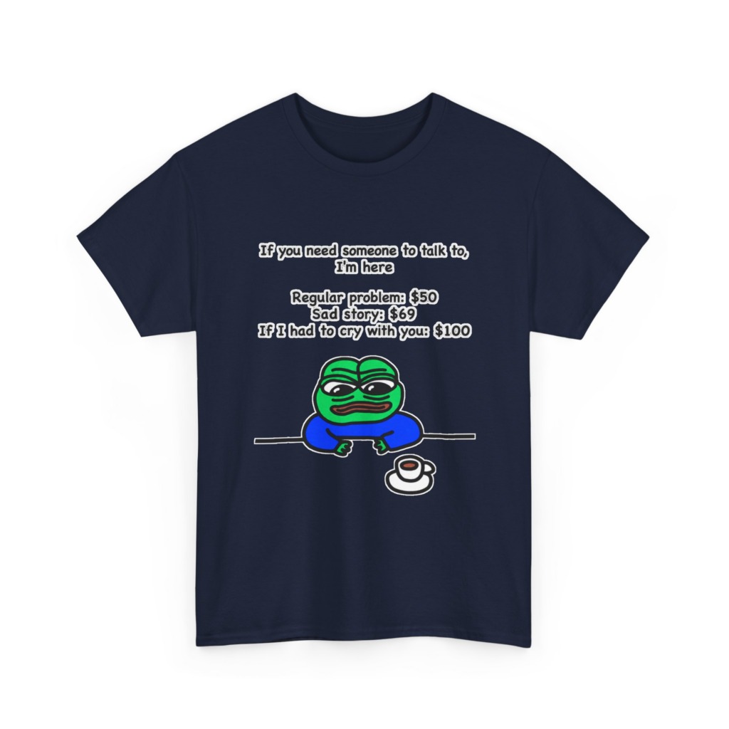 T-Shirt: Pepe the Frog Listener Meme