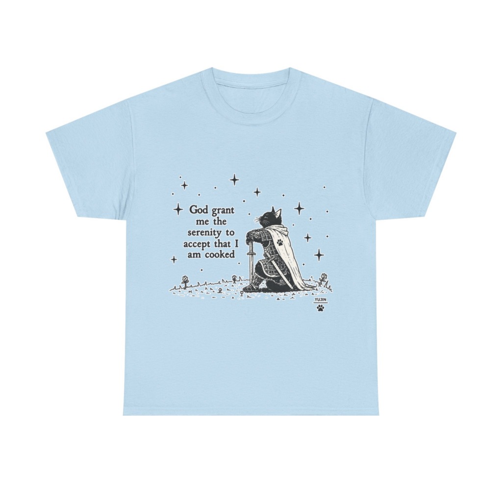 Cat Knight 'I Am Cooked' Graphic Tee
