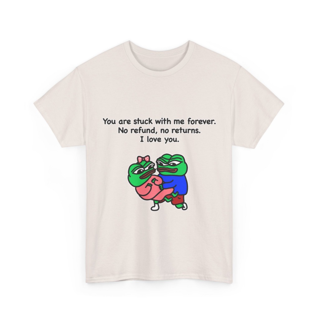 Forever Stuck Love Frogs Graphic Tee