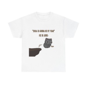 T-Shirt: '2026 Is My Year' Bubu Cat Meme Print