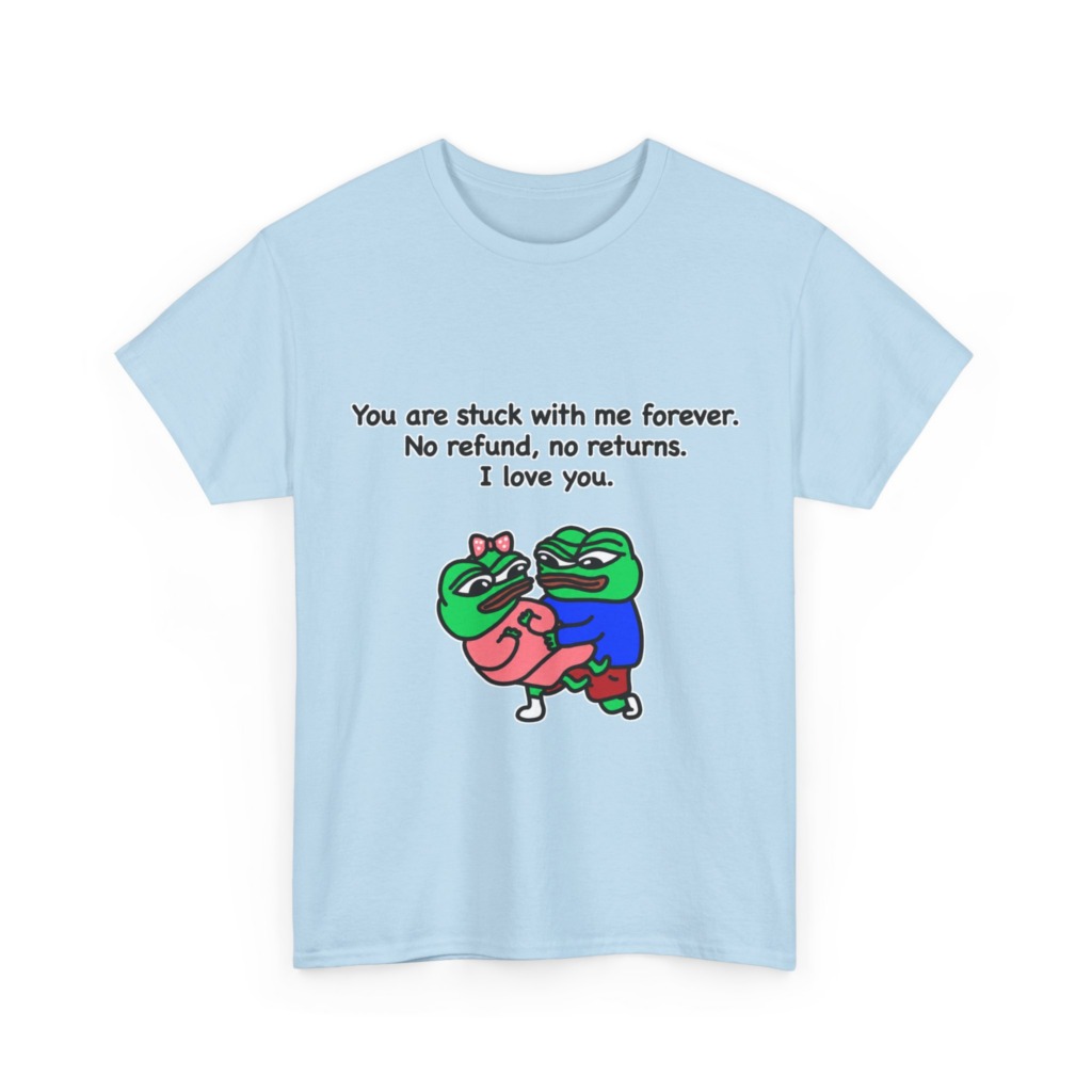 Forever Stuck Love Frogs Graphic Tee
