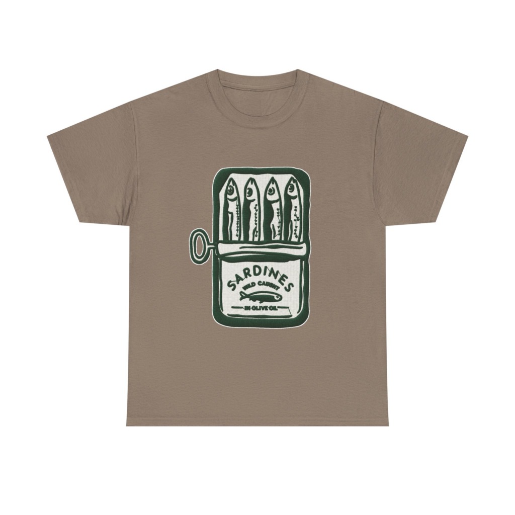 Embroidered Sardine Can Patch